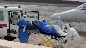 Evacuación de tres pacientes sospechosos de casos de hantavirus Evacuación de tres pacientes sospechosos de casos de hantavirus