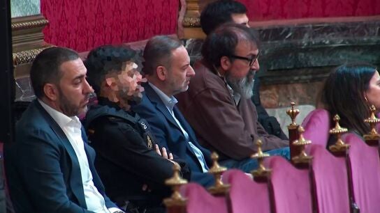 V&iacute;ctor de Aldama, Jos&eacute; Luis &Aacute;balos y Koldo Garc&iacute;a, durante la &uacute;ltima jornada del juicio del caso mascarillas