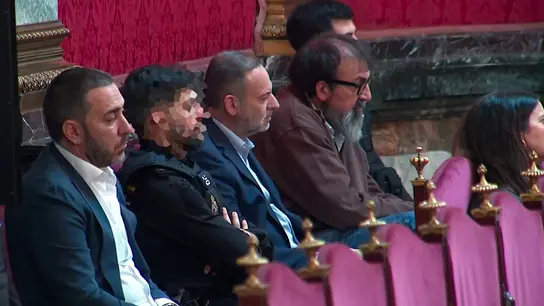 Víctor de Aldama, José Luis Ábalos y Koldo García, durante la última jornada del juicio del caso mascarillas Víctor de Aldama, José Luis Ábalos y Koldo García, durante la última jornada del juicio del caso mascarillas