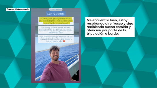 La vida en el crucero con un brote de hantavirus: encerrados en sus camarotes y con limitaciones en cubierta para tomar el aire