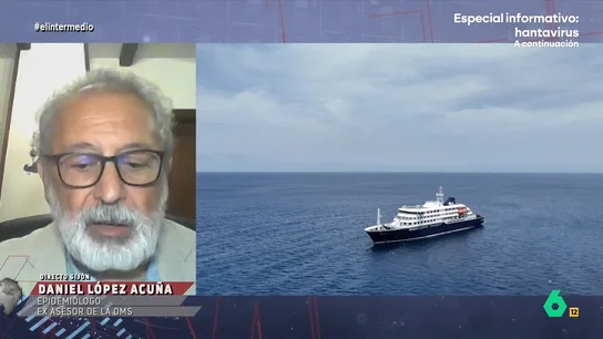 El claro mensaje del epidemiólogo Daniel López Acuña: "Este brote de hantavirus no tiene nada que ver con la pandemia de COVID" El experto en Salud Pública que la manera en que se transmiten ambos virus es "muy diferente" ya que el contagio del hantavirus se produce por contacto muy estrecho.