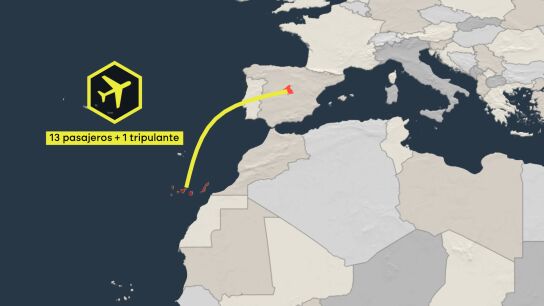 14 personas del crucero MV Hondius con hantavirus volarán de Tenerife a Madrid
