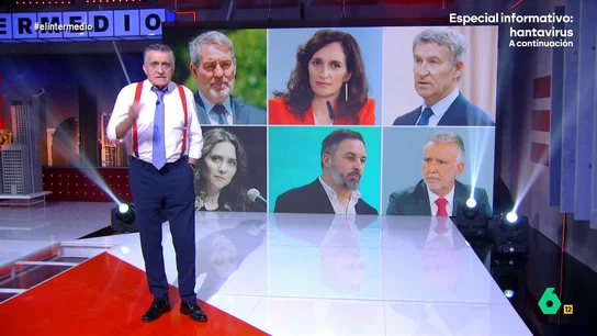 Wyoming, sobre la bronca política por el hantavirus: "Hay quien piensa más en cálculos políticos que en la salud de todos" "Con lo que vivimos en 2020, deberíamos haber aprendido lo esencial: que ante una crisis sanitaria es imprescindible la colaboración entre las administraciones y los partidos", reflexiona Wyoming en este vídeo.