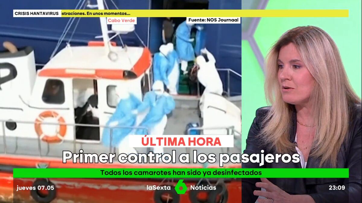 Así está actuando la OMS en el crucero con hantavirus: 