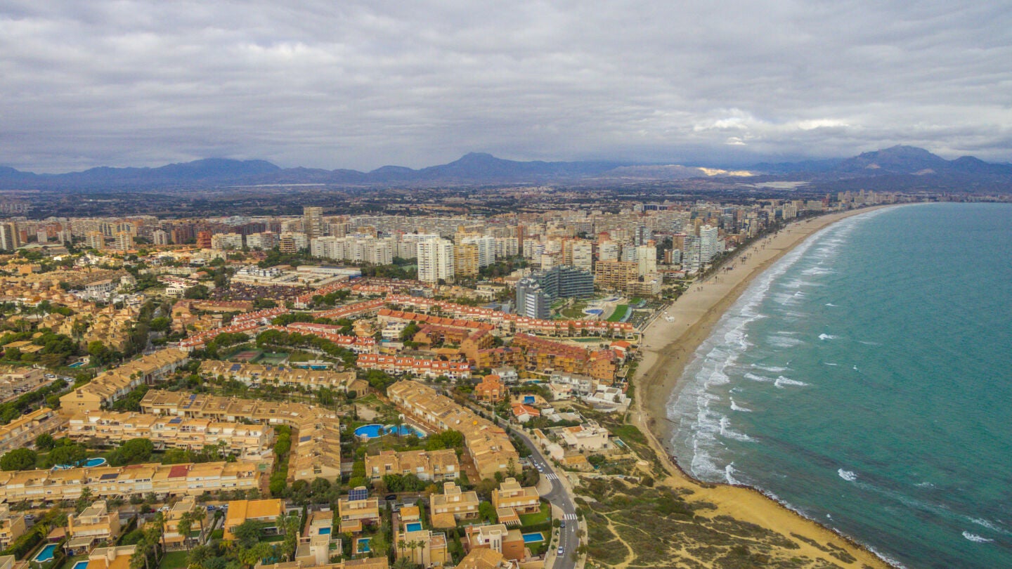 Playa de San Juan, en Alicante