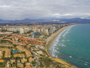 Playa de San Juan, en Alicante