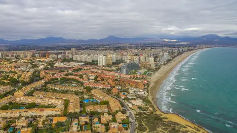 Playa de San Juan, en Alicante Playa de San Juan, en Alicante