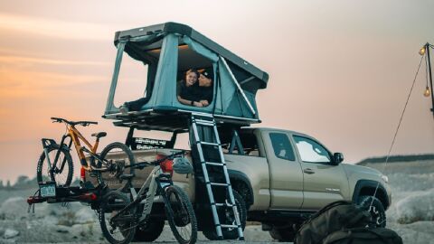 Tienda de techo rígido ideal para escapadas
