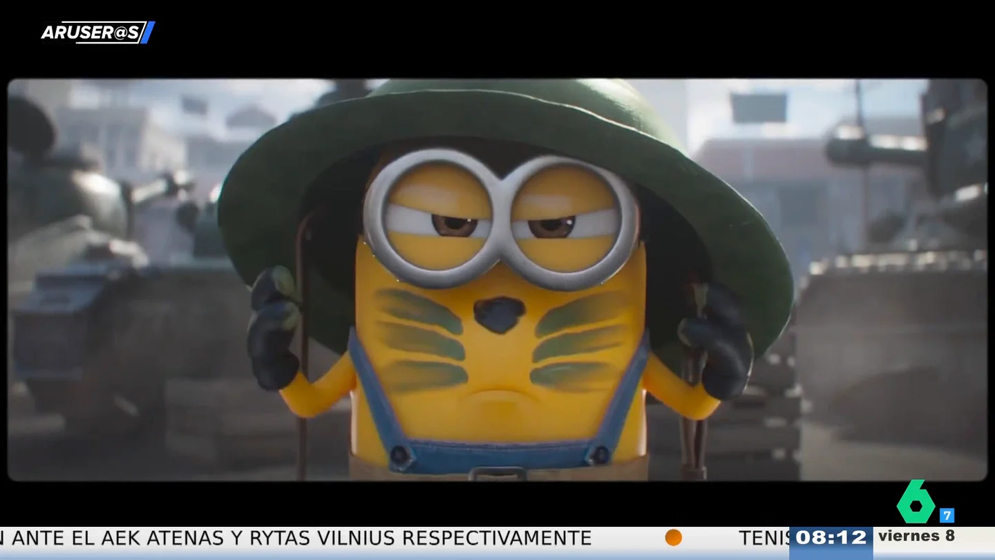 El vídeo de Bad Bunny cantando en la próxima película de los 'Minions' El vídeo de Bad Bunny cantando en la próxima película de los 'Minions'