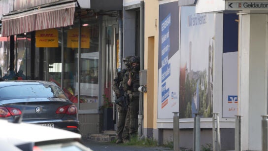 Atraco con rehenes a un banco en Sinzig, Alemania