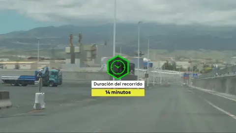 El recorrido que harán los tripulantes del crucero El recorrido que harán los tripulantes del crucero