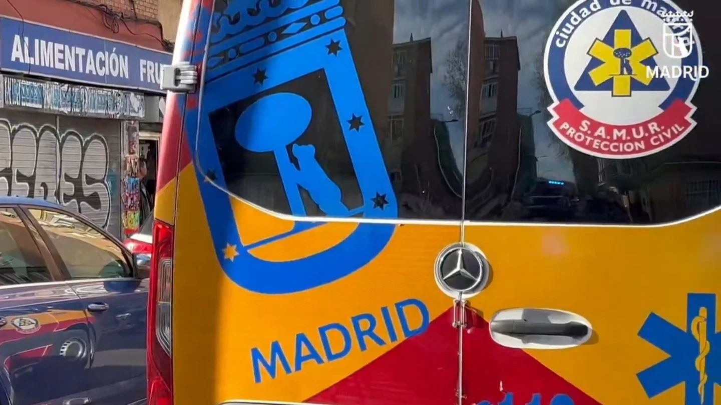 Ambulancia del Samur en Madrid, en una imagen de archivo. Ambulancia del Samur en Madrid, en una imagen de archivo.