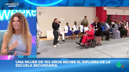 Angie C&aacute;rdenas reacciona a la graduaci&oacute;n de una mujer de 102 a&ntilde;os: "Hay mucha gente que no pudo estudiar y tiene esa espinita clavada"