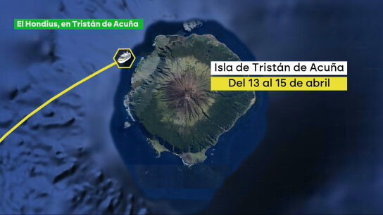 La isla habitada m&aacute;s remota del mundo recibe ayuda militar brit&aacute;nica tras la sospecha de un caso de hantavirus.