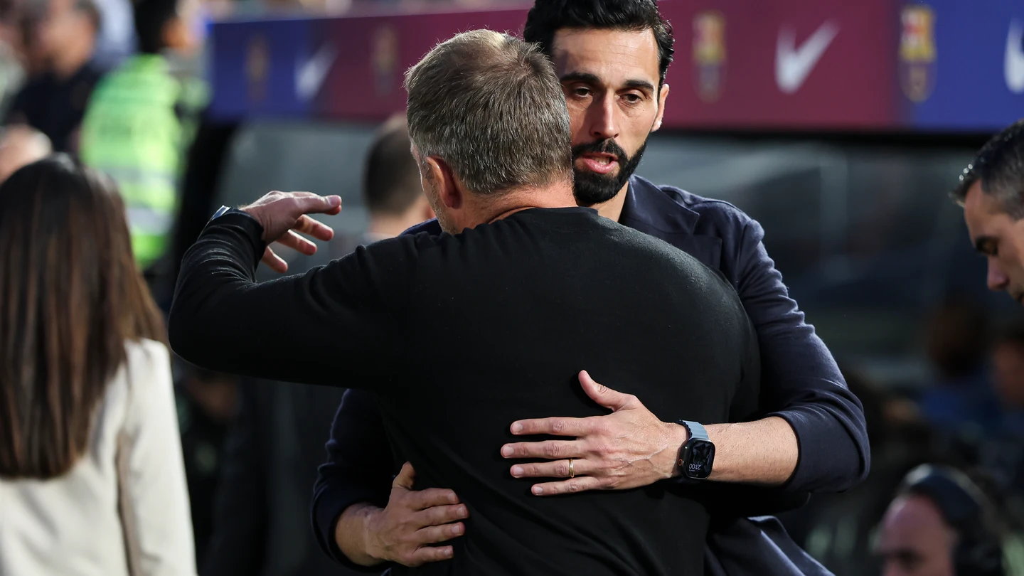 Hansi Flick y Álvaro Arbeloa Hansi Flick y Álvaro Arbeloa
