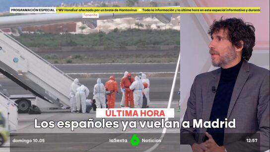 Mario Viciosa, sobre el hantavirus: "Ahora no tenemos evidencias de que nadie tenga la infecci&oacute;n activa"