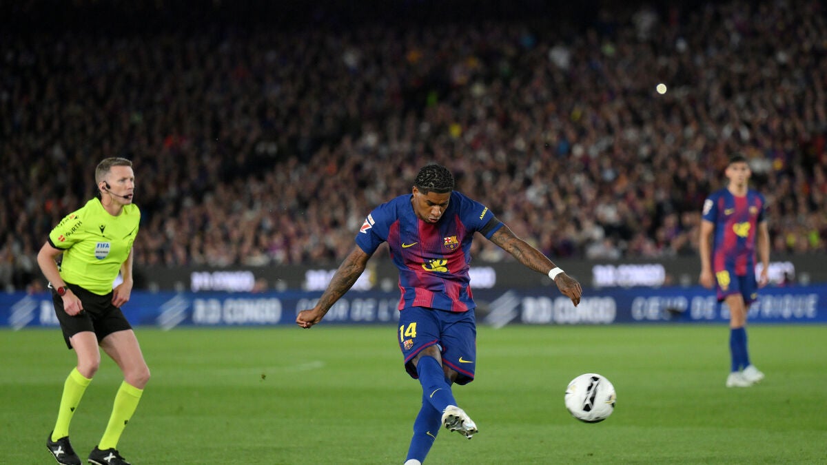 El Barça comenzó arrollando en el Clásico: del misil de Rashford a la 'genialidad' de Olmo