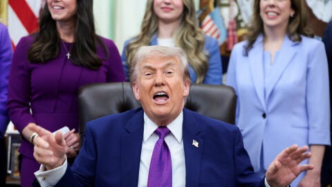El presidente de EEUU, Donald Trump