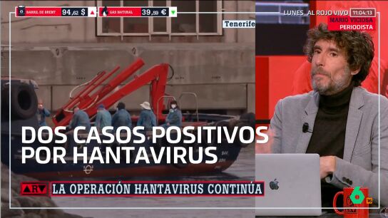 Mario Viciosa analiza los positvos en hantavirus de dos pasajeros del crucero: "Estaba un poco en el guion, tendremos un goteo de positivos"