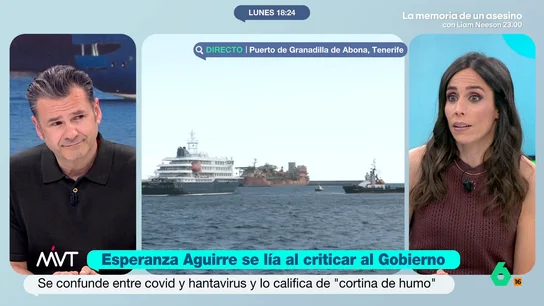 Pilar Velasco, sobre Esperanza Aguirre: "Voces como la suya son peligrosísimas en política" La expresidenta de la Comunidad de Madrid se ha mostrado muy crítica con la gestión que ha llevado a cabo el Gobierno de la crisis del hantavirus, acusándolos de usar el suceso como "una cortina de humo".