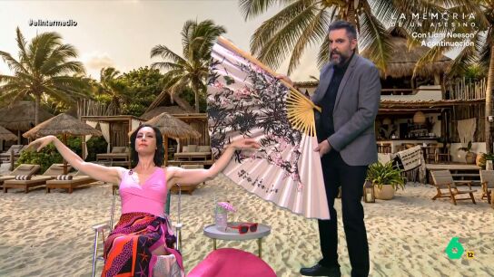 Cristina Gallego se convierte en 'Isabel D&iacute;az Ayuso' durante sus d&iacute;as en Riviera Maya, desde donde denuncia el "insoportable y asfixiante boicot del Gobierno mexicano narcoterrorista".