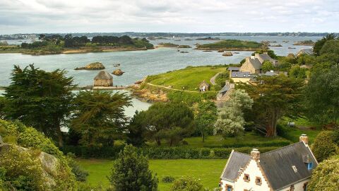 Bréhat, en la Bretaña francesa