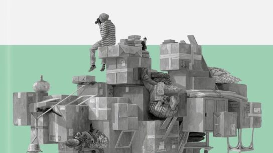 Detalle de la cubierta de 'Un metro cuadrado', de Llucia Ramis