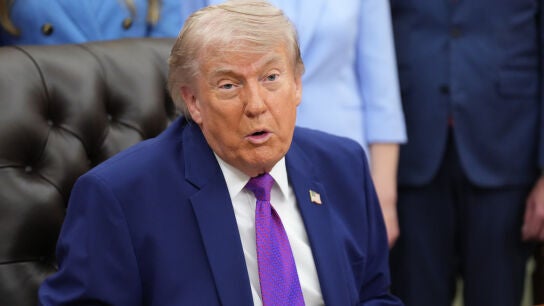 Donald Trump en la Casa Blanca