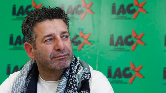 El activista palestino-espa&ntilde;ol Saif Abukeshek