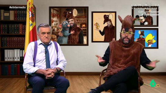 Dani Mateo se ha convertido en 'David Meca Mouse' para defender a las ratas despu&eacute;s de los memes que han generado las declaraciones del presidente del Gobierno de Canarias. 