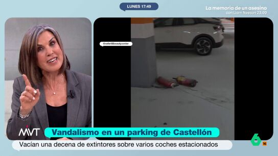 vandalismo en un garaje en Castell&oacute;n