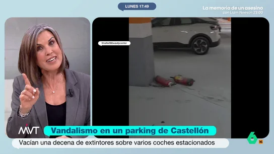 vandalismo en un garaje en Castellón vandalismo en un garaje en Castellón