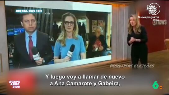 Fernando Gabeira, exdiputado brasile&ntilde;o, protagonizaba un momento embarazoso cuando, en plena conexi&oacute;n con un informativo, era cazado con la mano metida en el pantal&oacute;n. El momento, en este v&iacute;deo.