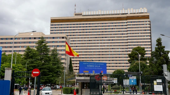 Vista general del Hospital Gómez Ulla en Madrid, este lunes. Vista general del Hospital Gómez Ulla en Madrid, este lunes.