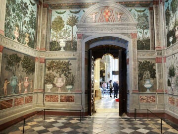 Apertura de la Antesala Capitular de la Catedral de Toledo tras la restauraci&oacute;n de las pinturas de Juan de Borgo&ntilde;a