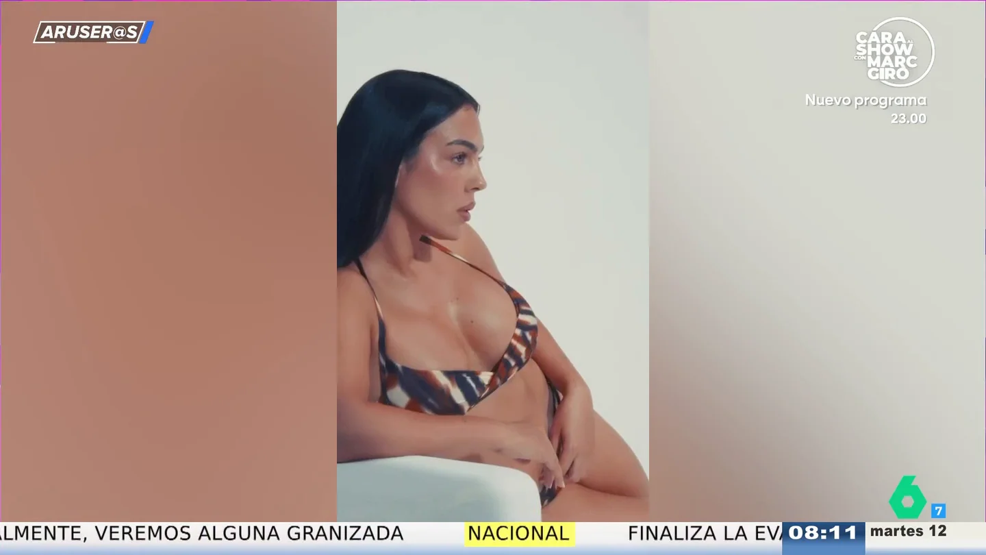 Georgina Rodríguez, nueva embajadora de Calzedonia: así es el making of de su anuncio en bikini Georgina Rodríguez, nueva embajadora de Calzedonia: así es el making of de su anuncio en bikini