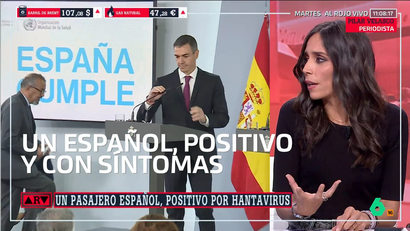 Pilar Velasco, contundente en su análisis político: "Quienes han utilizado el brote de hantavirus para politizar, han acabado perdiendo" Pilar Velasco, contundente en su análisis político: "Quienes han utilizado el brote de hantavirus para politizar, han acabado perdiendo"