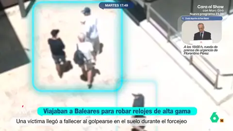 Cae una banda de ladrones de relojes de lujo que dejó un muerto: hay 34 personas detenidas La banda, afincada en Barcelona, se desplazaba a las principales zonas turísticas del país para cometer sus robos. En estos, recurrían a la violencia extrema para poder llevarse los relojes que, después, vendían en el mercado negro.