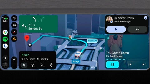 El nuevo Android Auto en acción