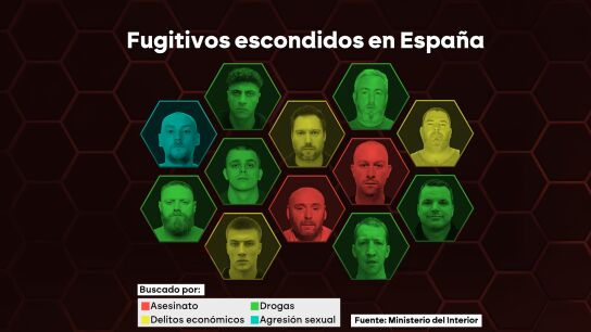 Dos asesinos, un agresor sexual o un antiguo actor: los fugitivos brit&aacute;nicos m&aacute;s buscados en las costas de Espa&ntilde;a
