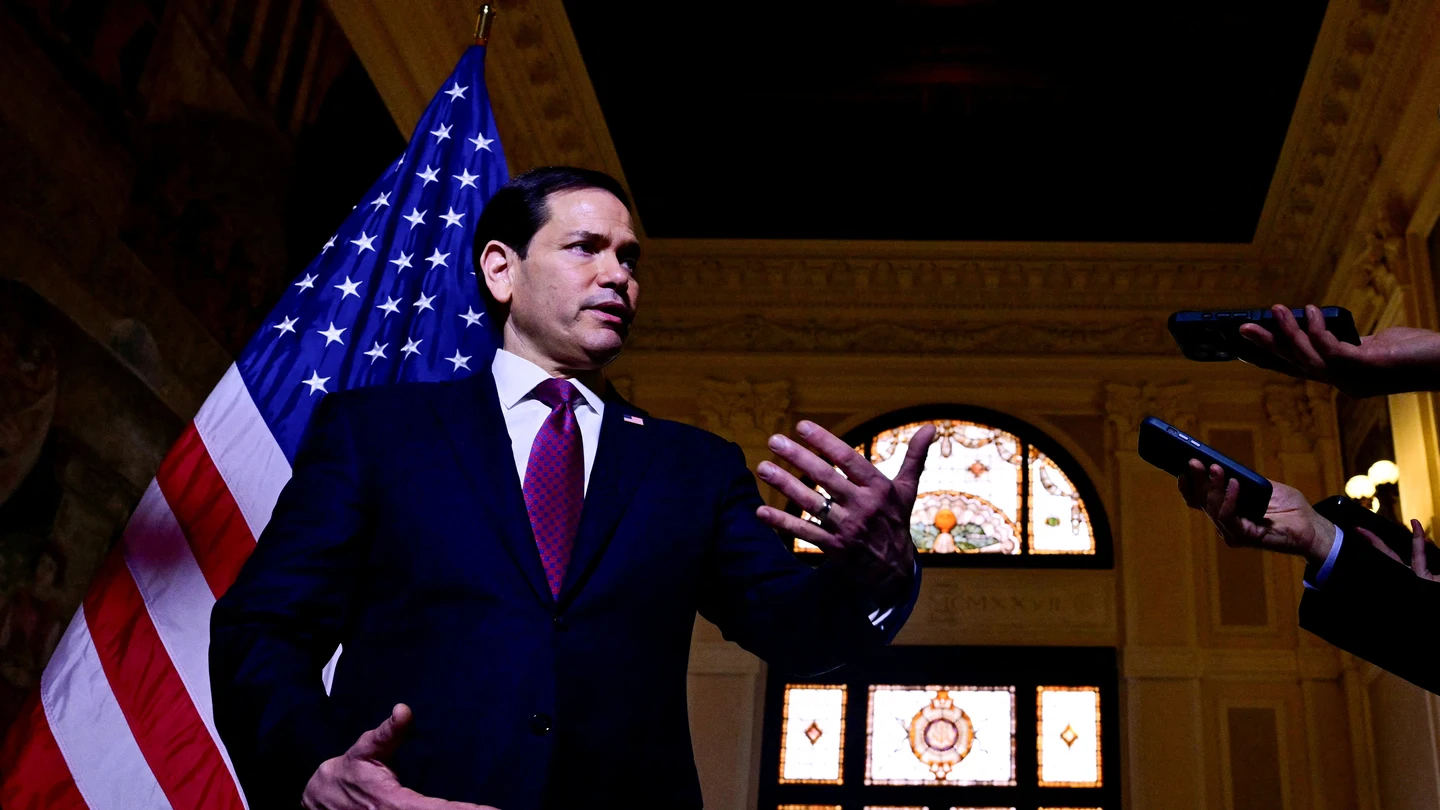 El secretario de Estado de EEUU, Marco Rubio El secretario de Estado de EEUU, Marco Rubio