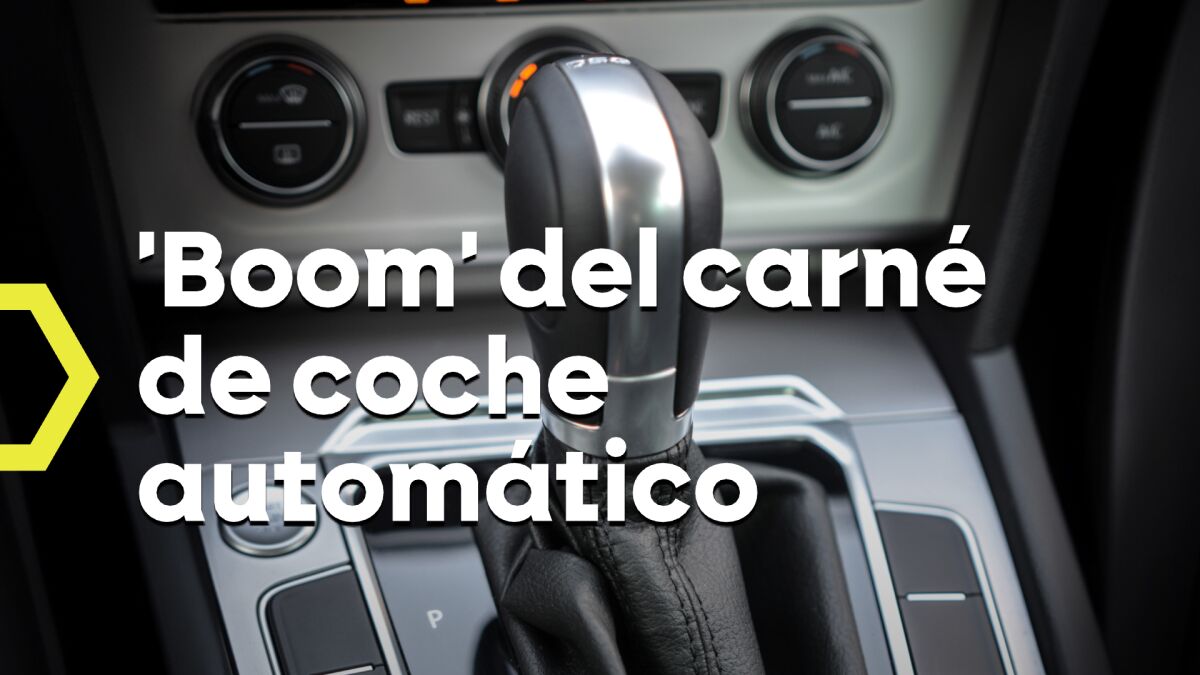 Cada vez son más los nuevos conductores que optan por el 'código 78', el permiso exclusivo para coches automáticos