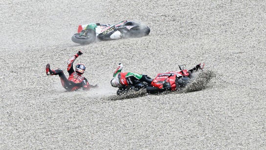 Accidente de Johann Zarco