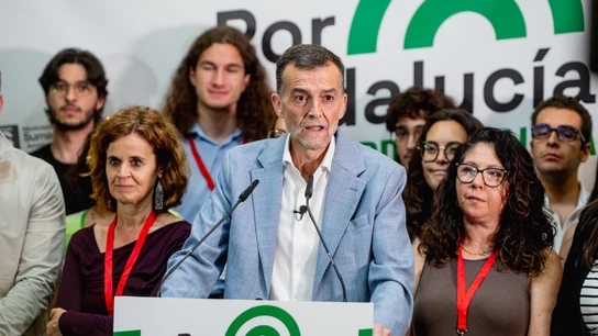 El candidato de Por Andalucía a la presidencia de la Junta, Antonio Maíllo, valora los resultados de las elecciones regionales en Sevilla El candidato de Por Andalucía a la presidencia de la Junta, Antonio Maíllo, valora los resultados de las elecciones regionales en Sevilla