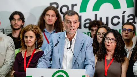 El candidato de Por Andalucía a la presidencia de la Junta, Antonio Maíllo, valora los resultados de las elecciones regionales en Sevilla El candidato de Por Andalucía a la presidencia de la Junta, Antonio Maíllo, valora los resultados de las elecciones regionales en Sevilla
