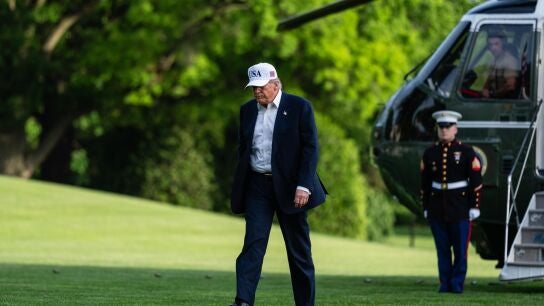 El presidente de Estados Unidos, Donald Trump. 