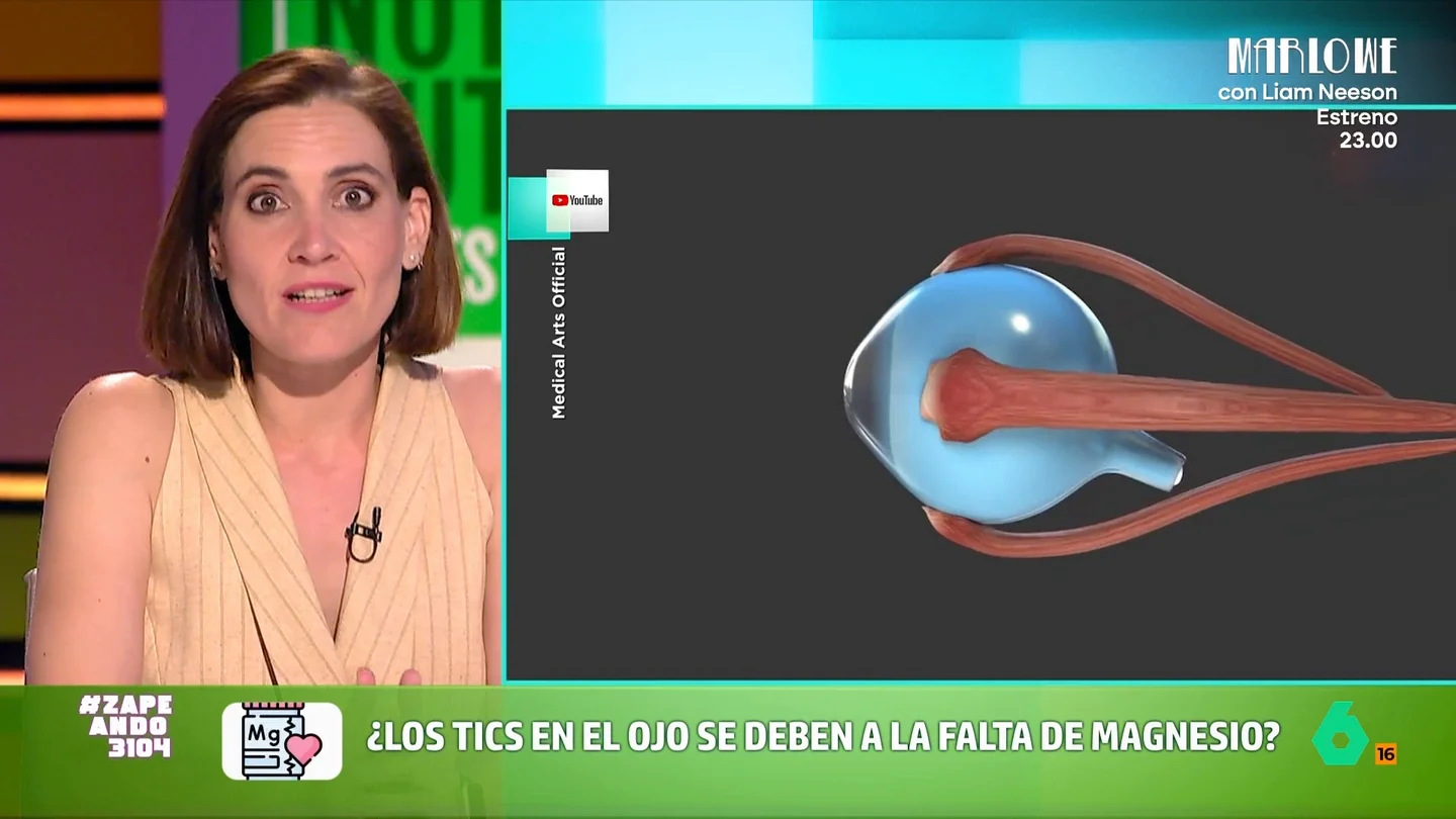 ¿Los tics en el ojo se deben a la falta de magnesio? Boticaria García aclara esta creencia popular La farmacéutica cuenta que esta condición recibe el nombre de mioquimia palpebral y, a pesar de que pueda resultar alarmante, Boticaria expone que "suele ser benigno y es autolimitado".