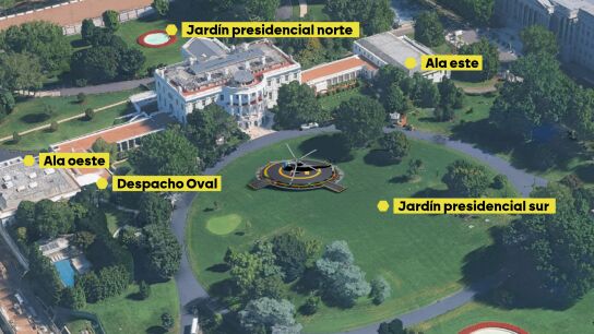 Trump planea construir un helipuerto en la Casa Blanca: as&iacute; ser&aacute; la nueva reforma de un presidente cuyo nivel de aprobaci&oacute;n se desploma