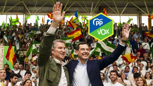 Alberto N&uacute;&ntilde;ez Feij&oacute;o y Juanma Moreno
