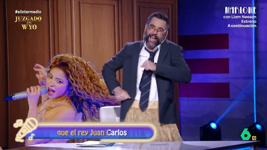 Dani Mateo versiona el 'Waka Waka' tras ganar Shakira a Hacienda en los tribunales Mientras la Audiencia Nacional da la razón a Shakira en su pleito con Hacienda, Wyoming recuerda que la cantante reconoció el fraude en 2012, 2013 y 2014, por lo que le recuerda al Real Madrid este año: "Nos ha defraudado a todos".